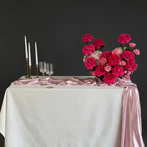 Свадебная композиция "Розовая романтика"