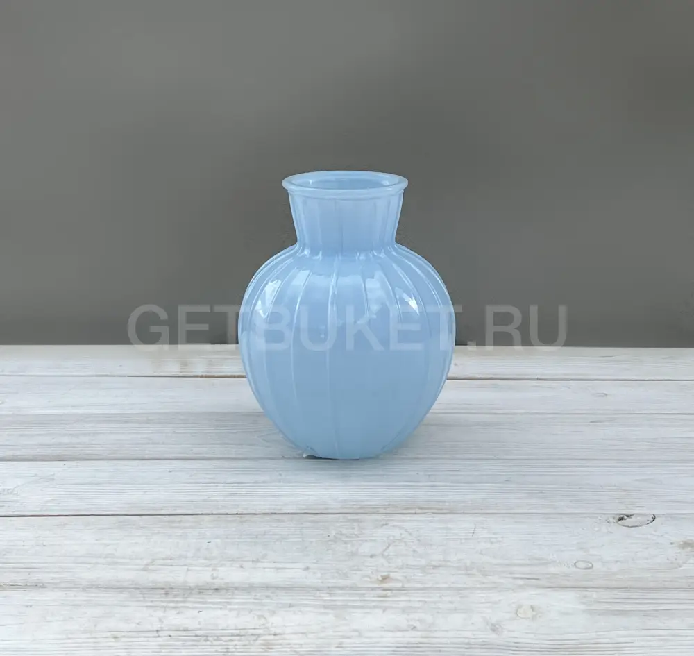 209534 Ваза декоративная "Белла" голубая