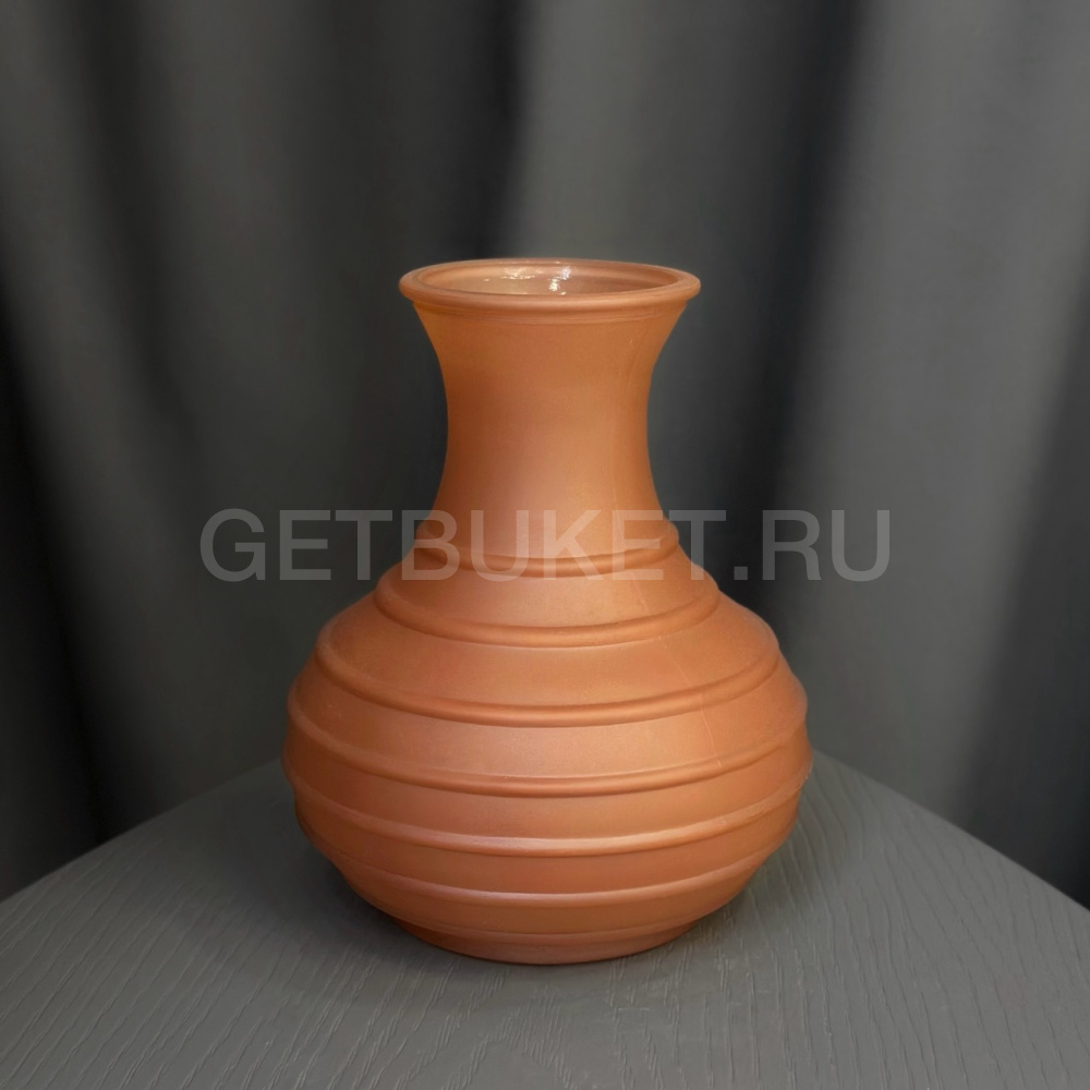 209530 Ваза декоративная терракот