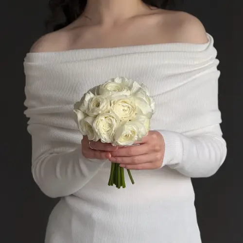 Букет невесты из ранункулюсов